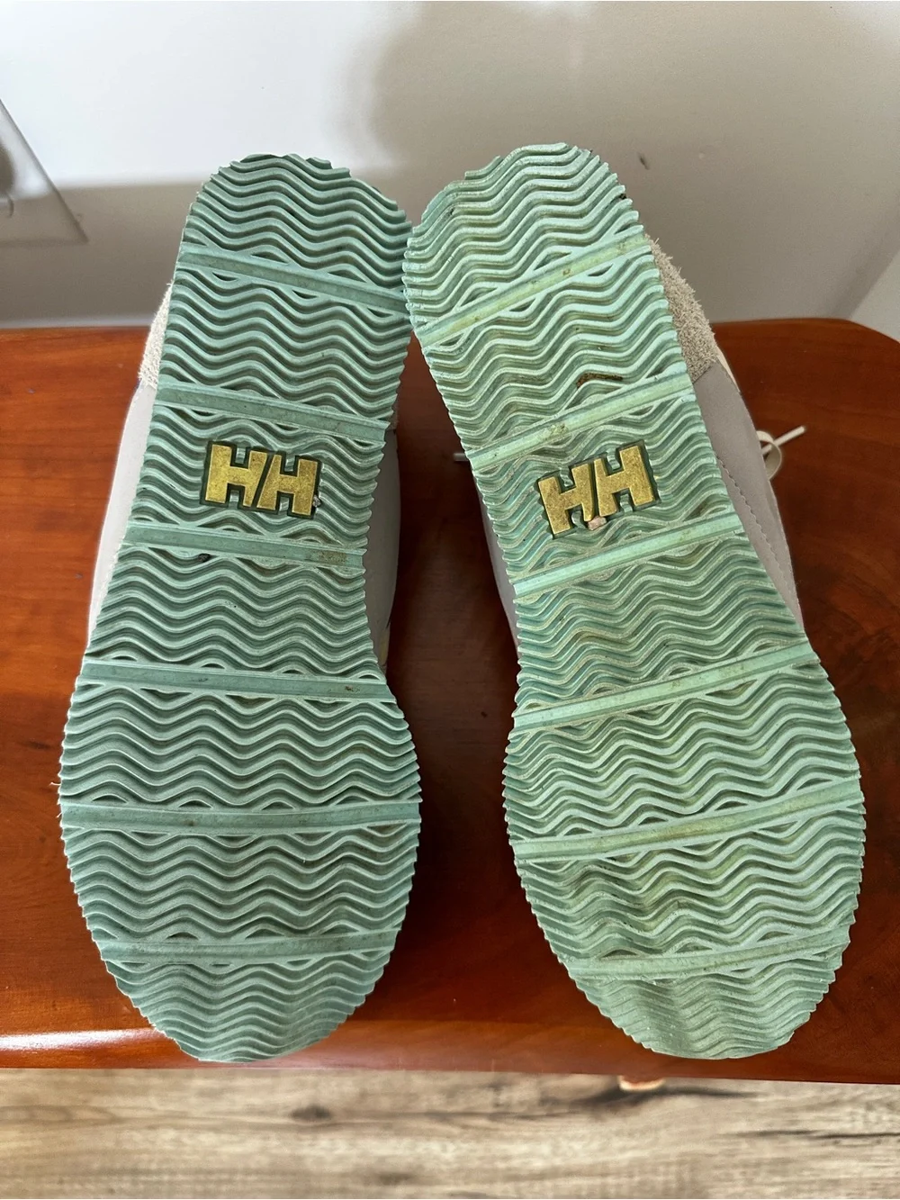 Helly Hansen Women’s Floral Sneakers - Cream, Blue & Teal